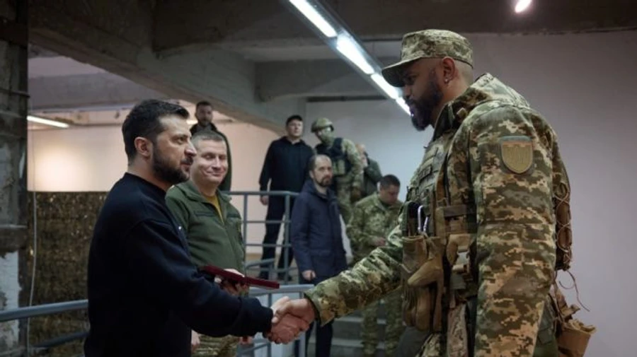 Зеленский: Сегодня есть за что поблагодарить бойцов на бахмутском направлении