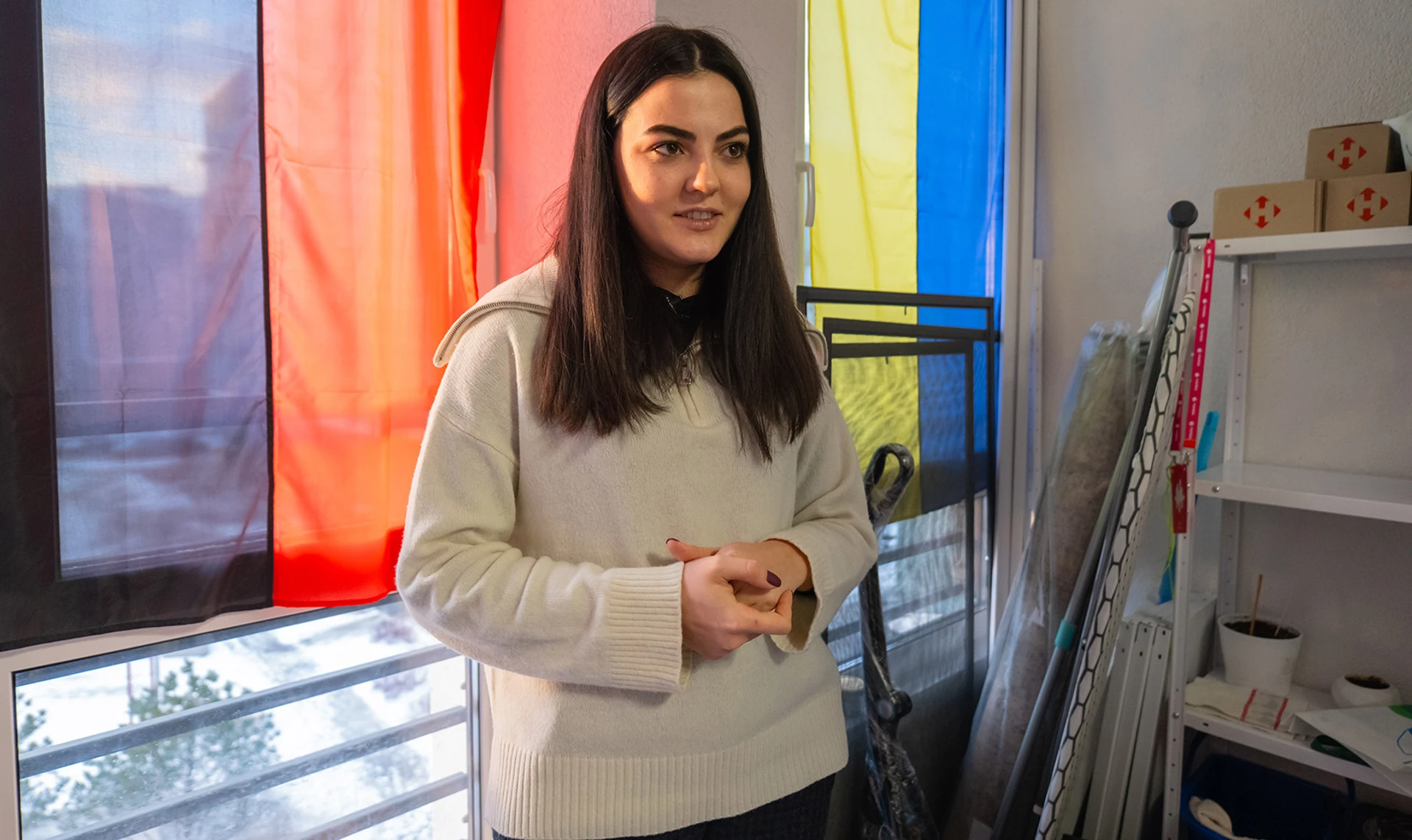 Волонтерка Аліна Михайлова про  повернення з війни, нагороду Да Вінчі та внутрішній флюгер