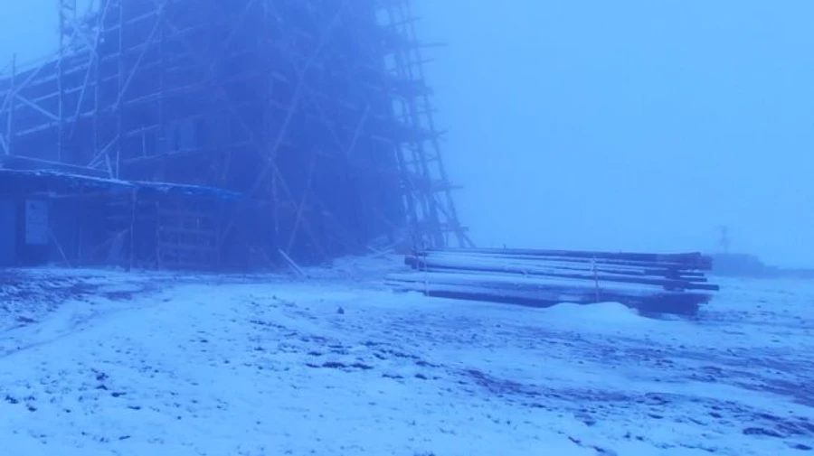 В Карпатах снова снег