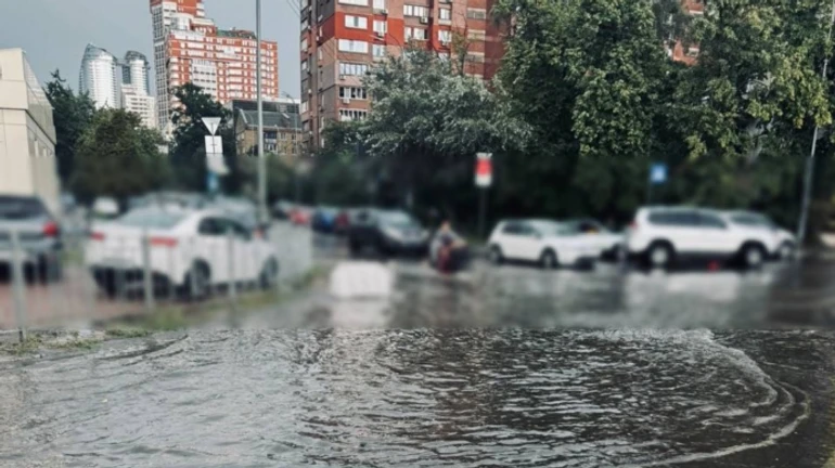 В центрі Києва у середу випала півмісячна норма опадів