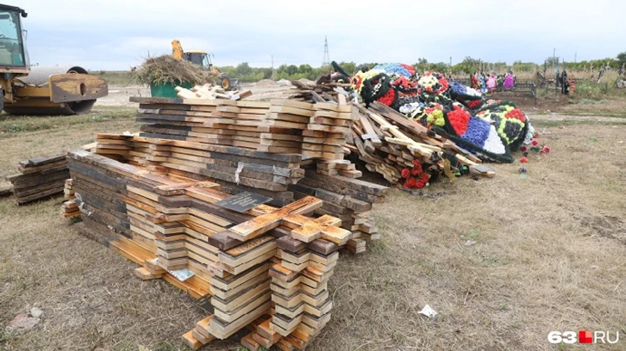 Wagner Group cemetery in Russia levelled to the ground
