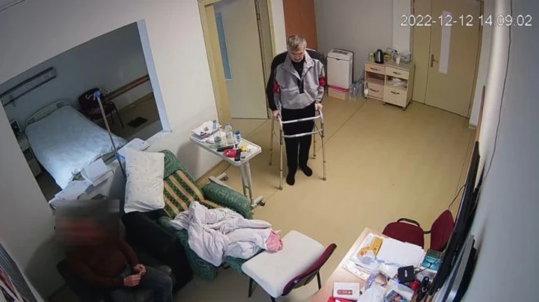 Тюремники опублікували відео з палати Саакашвілі в лікарні