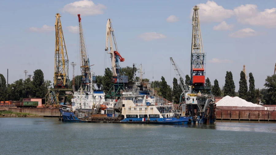 Russia attacks Izmail port in Odesa Oblast