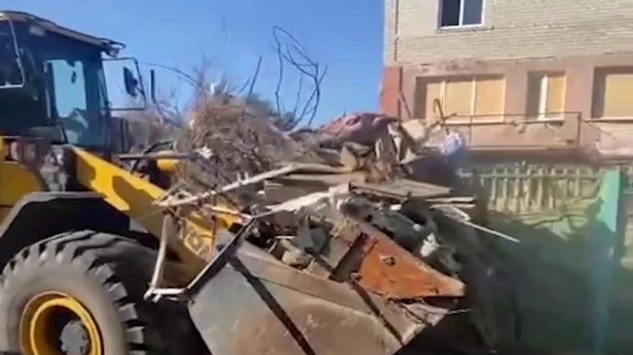 На Херсонщині досі борються з наслідками підриву росіянами Каховської ГЕС