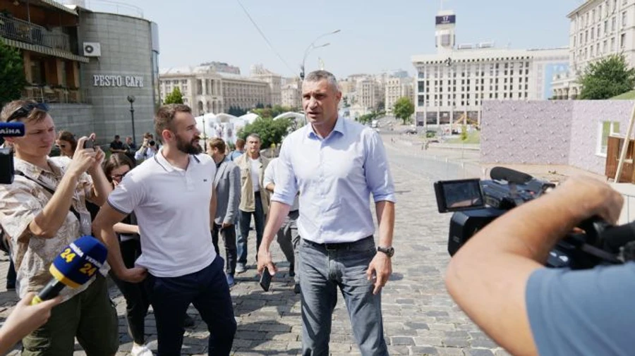 У Зеленського здивовані позицією Кличка щодо інсталяції на Алеї Небесної Сотні