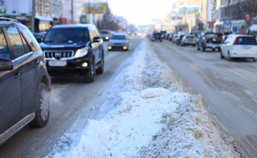 На столицу надвигается метель