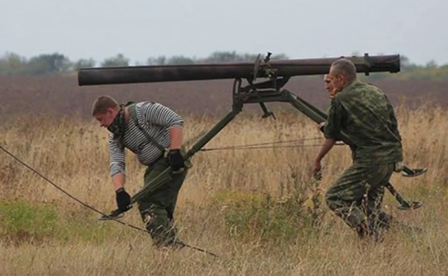 Боевики обстреляли Широкино из реактивных систем Партизан