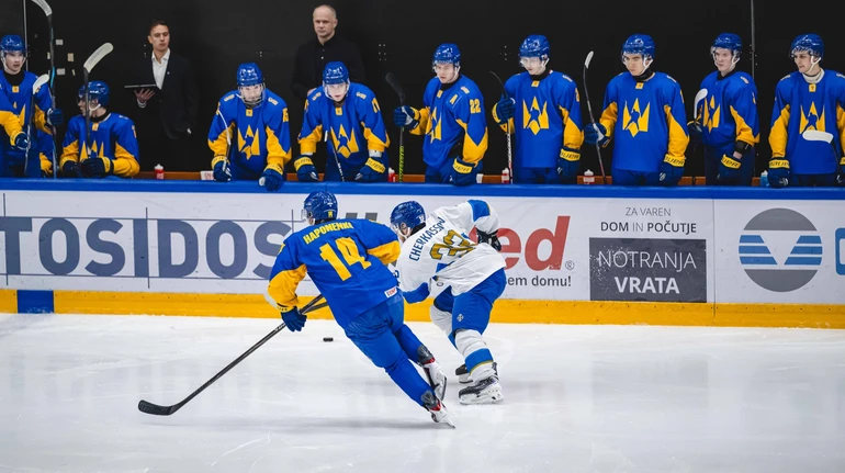 Молодежная сборная Украины в овертайме уступила Норвегии на чемпионате мира по хоккею