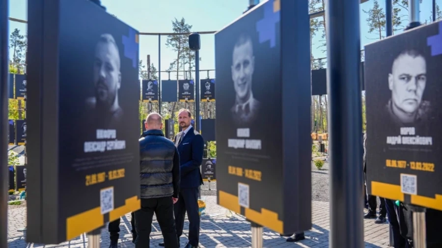 Norwegian Crown Prince Haakon visits Ukraine – photo