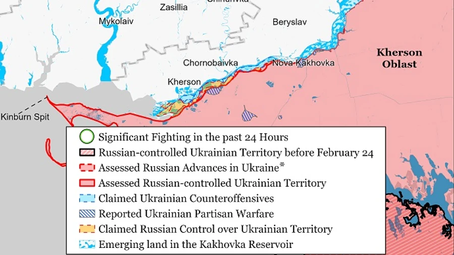 Russia tries to calm hysteria over Ukraine's operations on left bank of Dnipro River – ISW