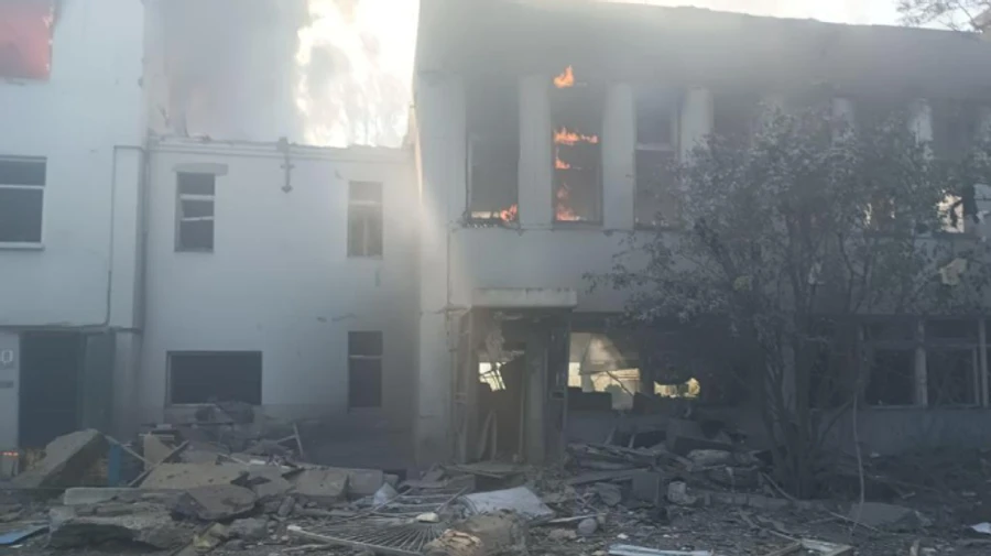 Security Service and Armed Forces of Ukraine attack secret Russian headquarters in Melitopol – source