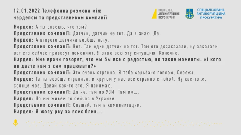 Я за вас тут ж..пу рву, блин: НАБУ опубликовало запись разговоров Кузьминых относительно откатов