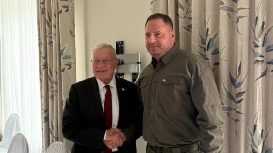 Ukrainian President's Office chief details his first meeting with Trump's special envoy Kellogg