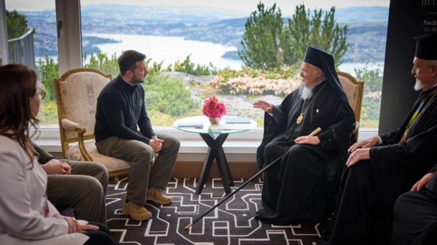 Communiqué of Peace Summit: Zelenskyy thanks Patriarch Bartholomew and reiterates that document can still be signed