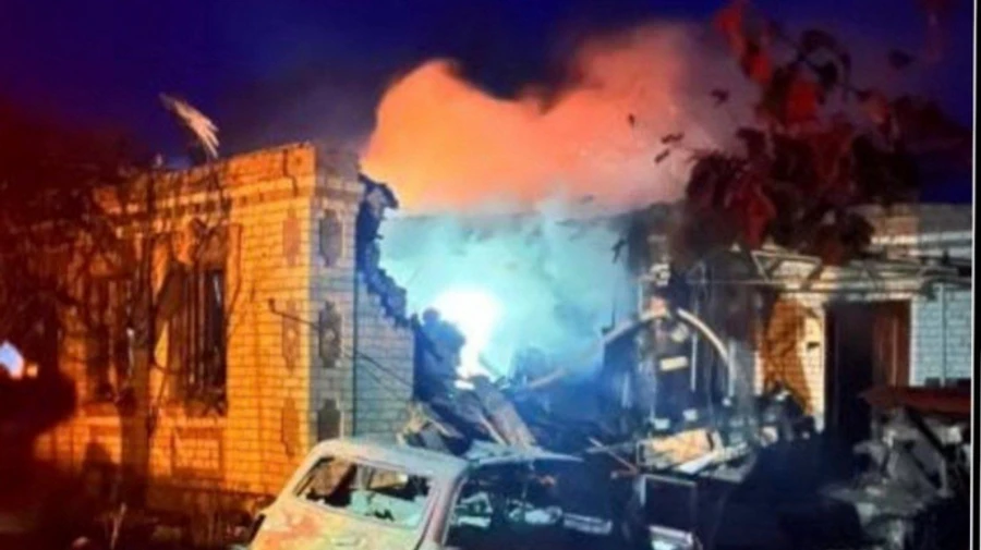 Russians bombard Zaporizhzhia Oblast, injuring two people