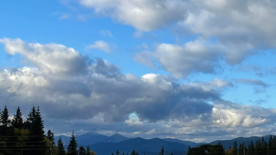 Погода на среду: будет облачно с прояснениями, местами дождь