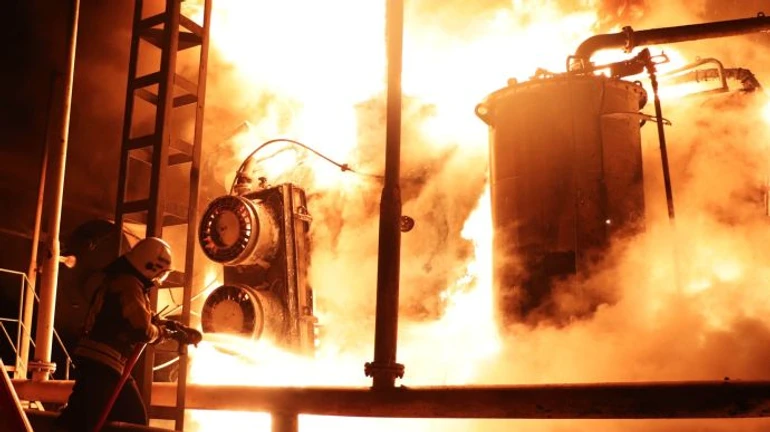 Russia attacks energy facilities in Kyiv Oblast with drones, which leads to tighter restrictions in Ukraine’s centre