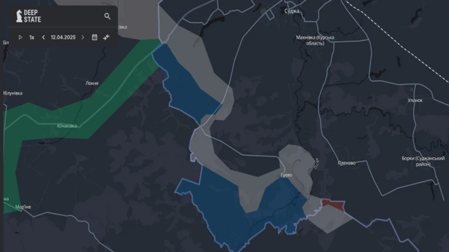 DeepState: Ворог просунувся на Курщині РФ і на Донеччині
