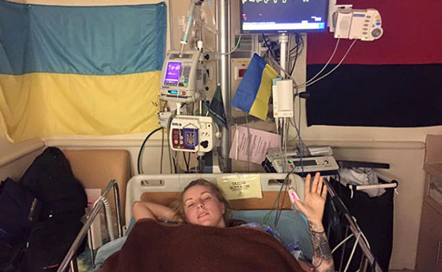 В Израиле успешно прооперировали волонтера Зинкевич