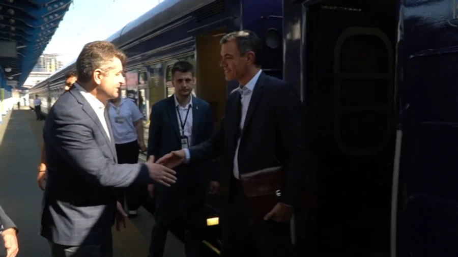 Spanish Prime Minister visits Kyiv on first day of country's presidency of EU Council