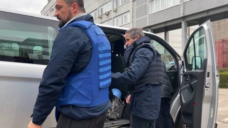 Гендиректор МАГАТЕ поїхав із ЗАЕС після короткого візиту