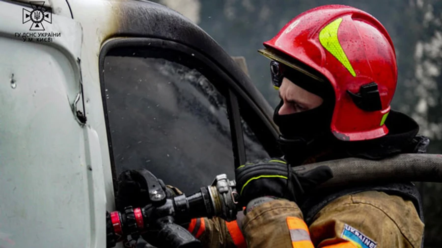 Russian forces hit Vovchansk, killing one woman