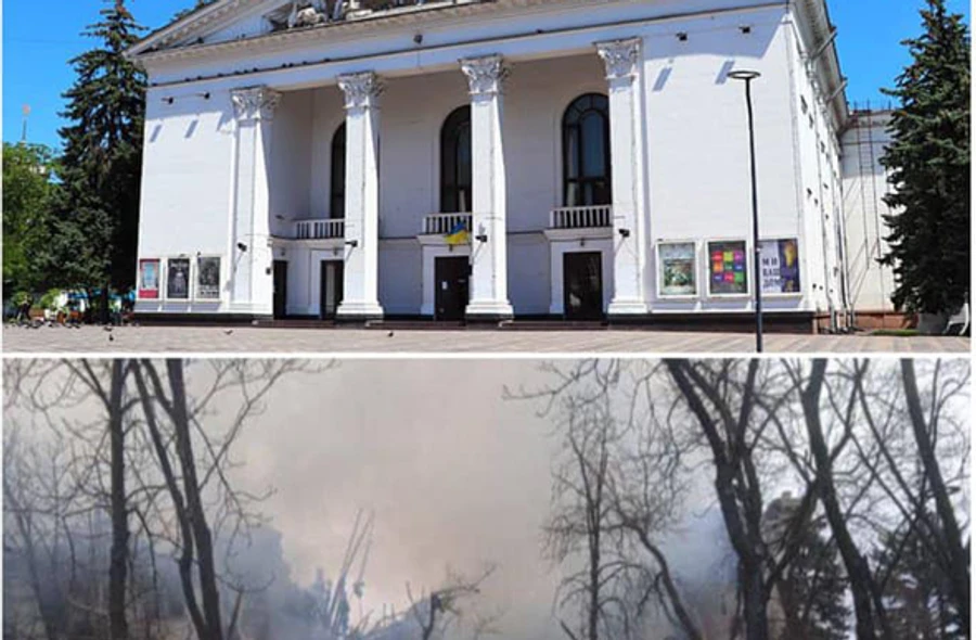 Mariupol Drama Theatre Destroyed: Ukrainian Ministry of Foreign Affairs calls on the world to press sanctions for Russian Atrocities