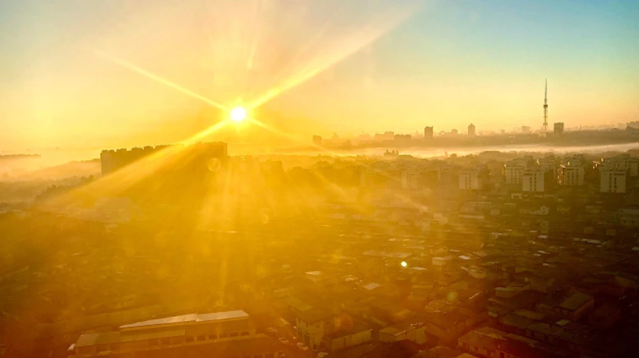 Украинцев ждет потепление и туманы