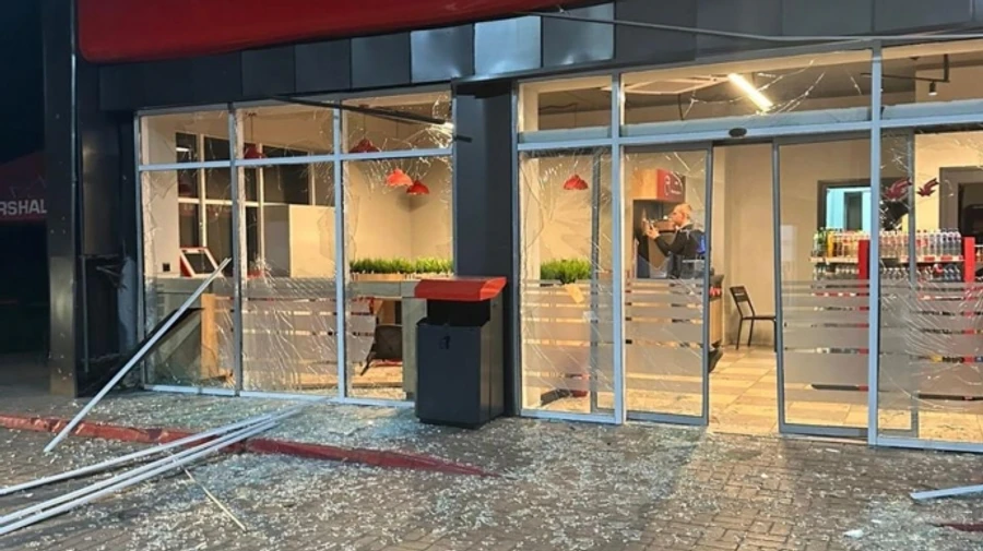 Russian forces hit petrol station in Kharkiv, injuring woman