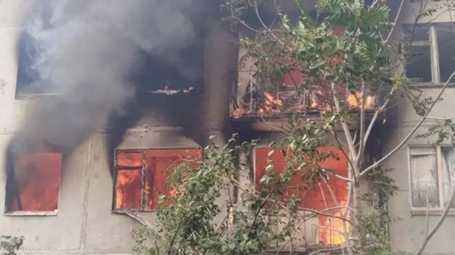 Russians shell residential buildings in Kostiantynivka with artillery, injuring citizens – photo