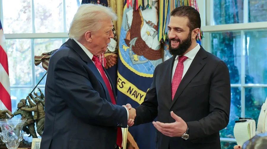 After the meeting at the White House, Trump praised the Syrian president