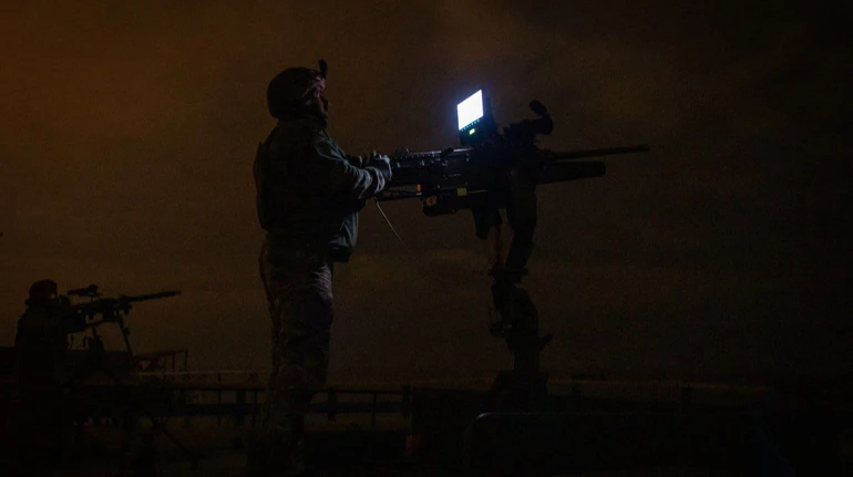 Air defence is working against Russian drones in Kyiv Oblast