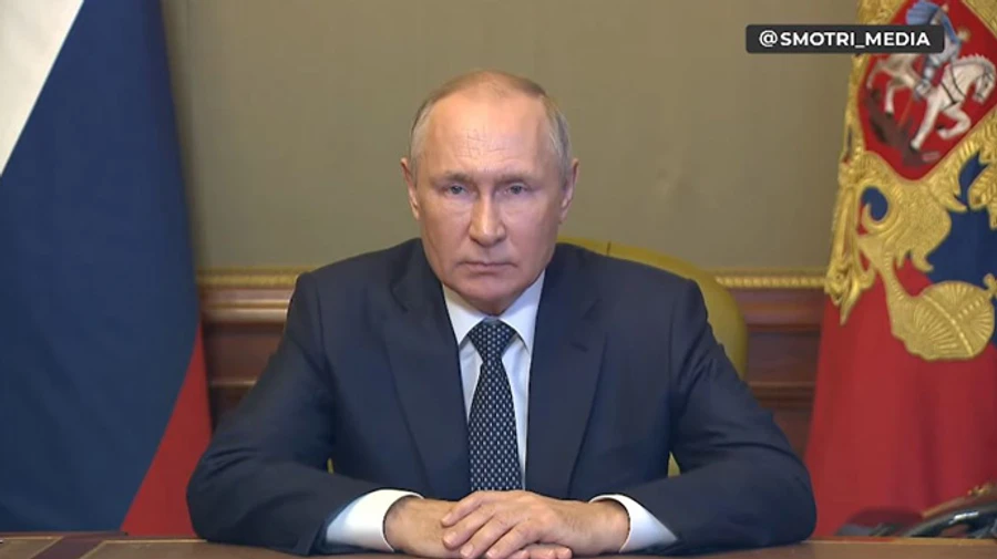 Путін натякнув, що ранковий обстріл України – помста за Кримський міст