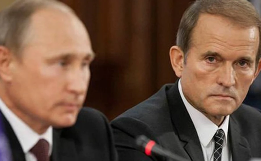 Путін у Криму зустрічався з Медведчуком - росЗМІ