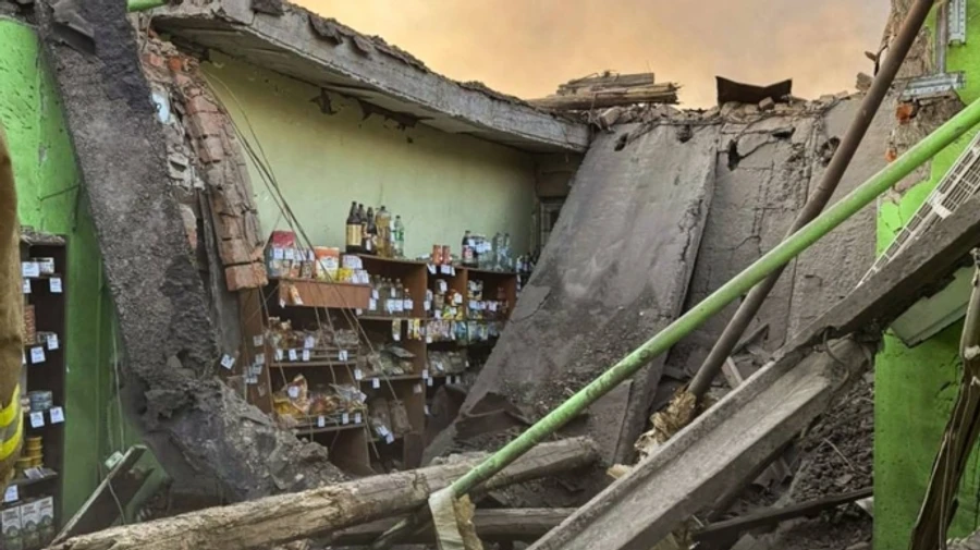 Russians attack local shop in Sumy Oblast with drones, injuring person