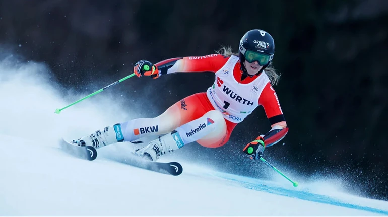 Швейцарка Раст прервала невероятную победную серию Шиффрин в слаломе