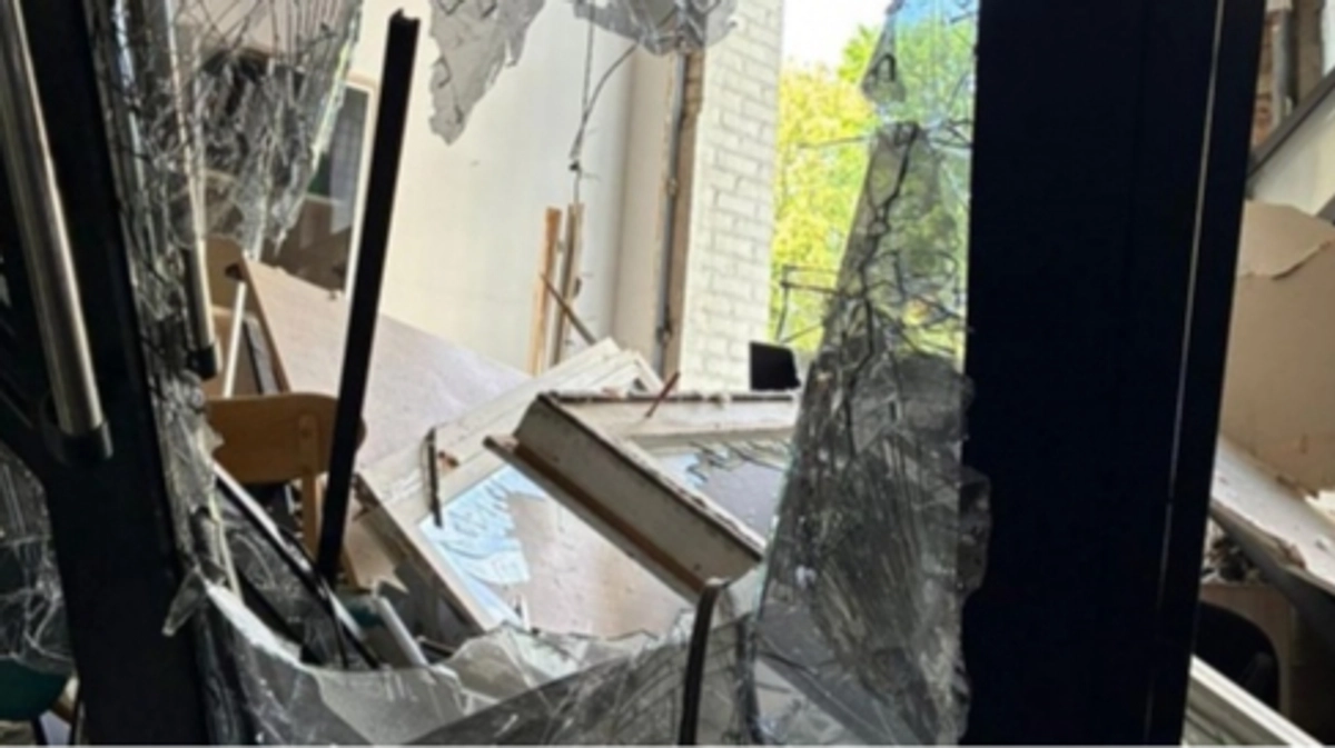 Kyiv studio of German TV channel severely damaged in Russian attack
