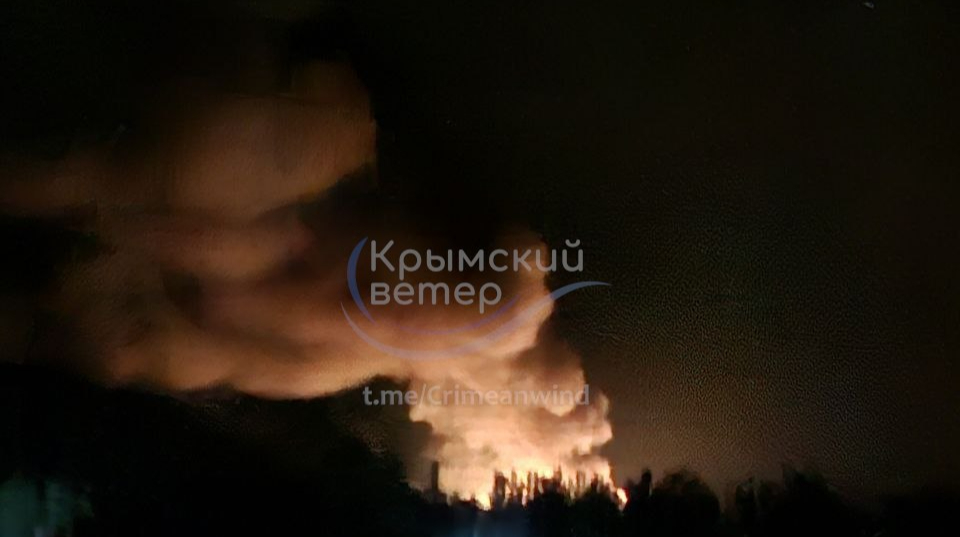 Explosions in temporarily occupied Crimea: reports claim strikes on FSB building and Tavriyskaya Thermal Power Plant – photos