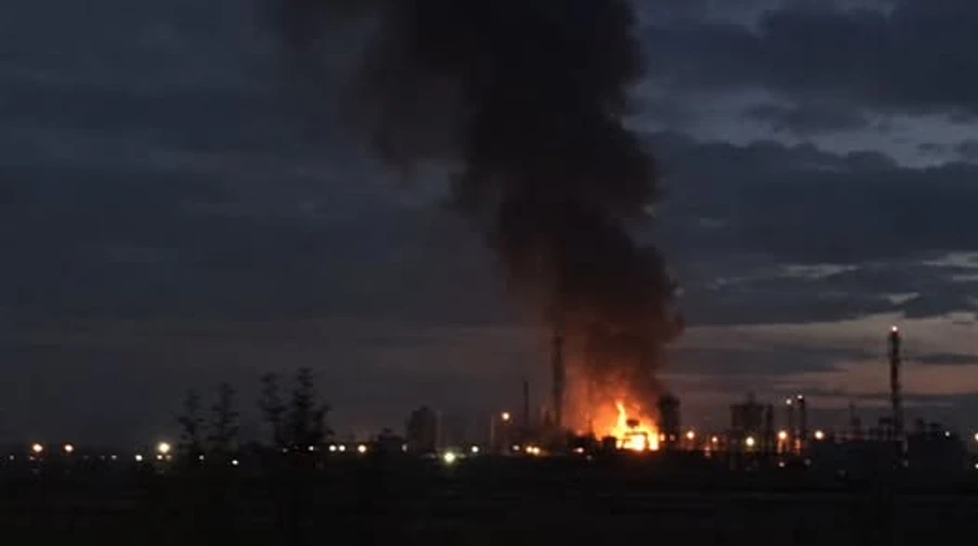 Russia attacks gas production facility in Poltava Oblast