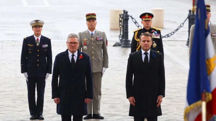 Macron and Starmer hold one-on-one talks about Ukraine