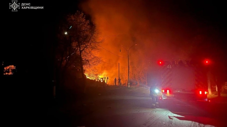 Russian strike on Kupiansk: man rescued from rubble – photo