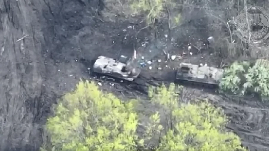 Special forces adjust artillery to a reconnaissance report resulting in Russian equipment losses