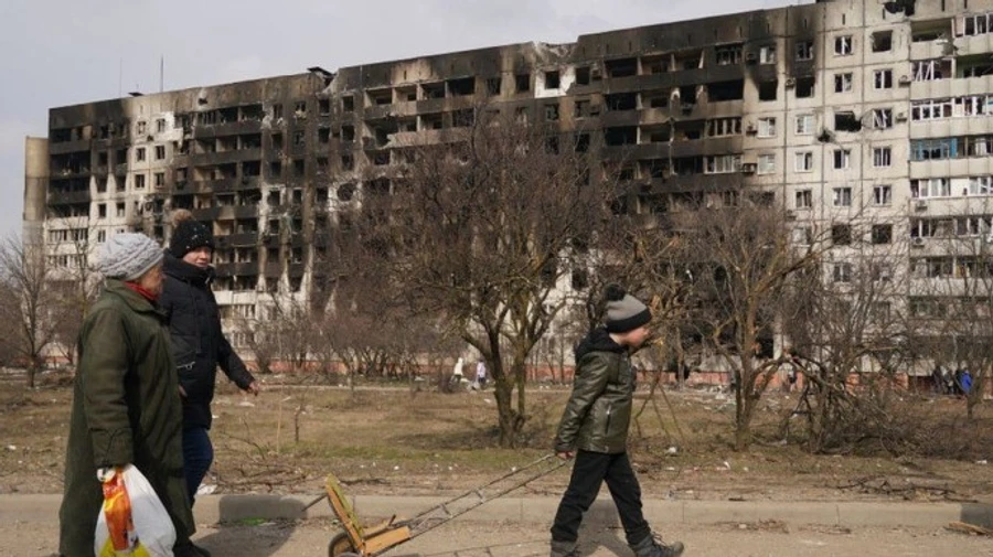 120,000 inhabitants still remain in Mariupol under Russian blockade - Mayor says