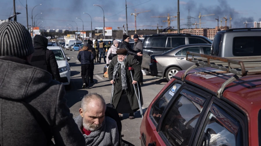 Мер Ірпеня розповів, де шукати авто, які стояли біля моста через річку 
