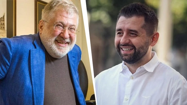 Арахамия утверждает, что с Коломойским на матче шутил о деолигархическом законе