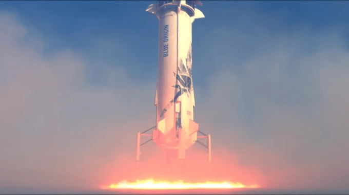 Компанія Безоса влітку запускає туристичний політ в космос