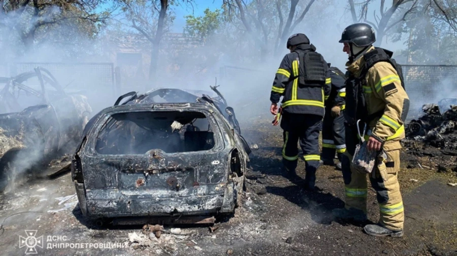 Two killed and four injured in Russian missile attack on Dnipropetrovsk Oblast – photo
