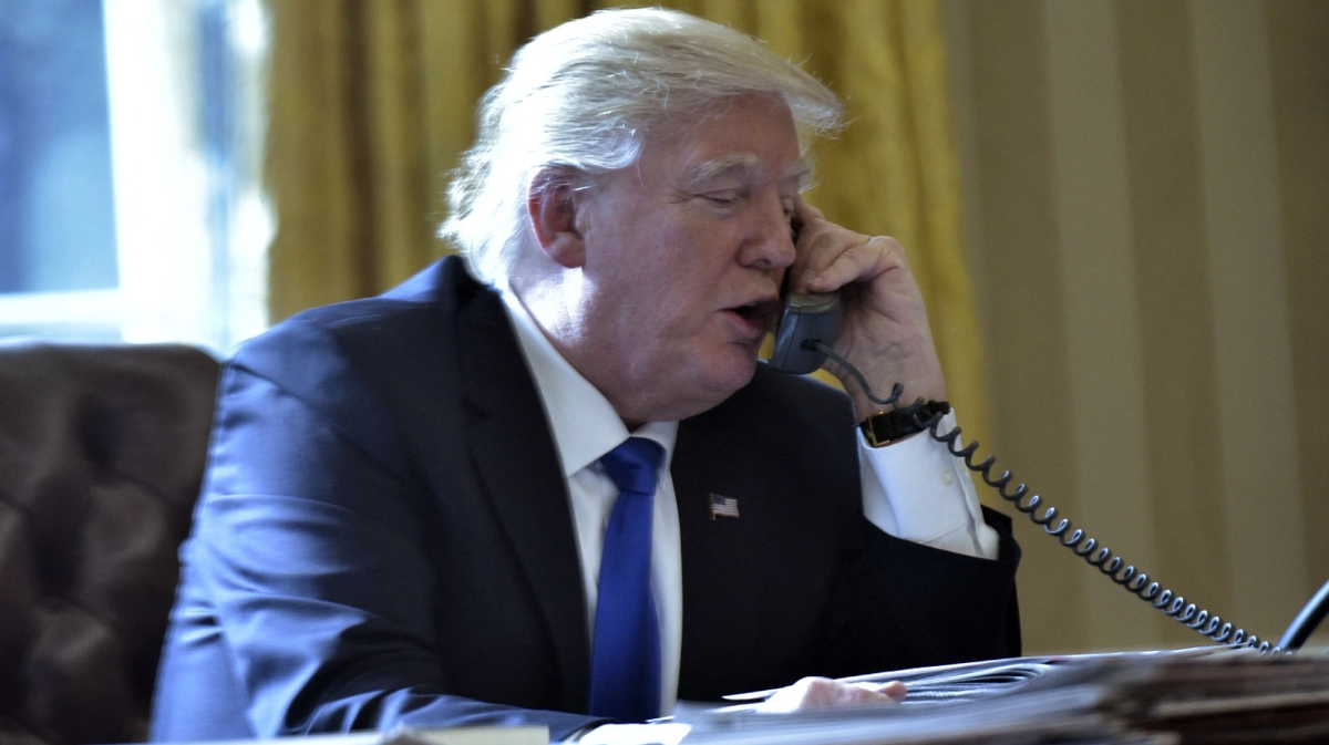 Trump says he spoke with Putin | Ukrainska Pravda
