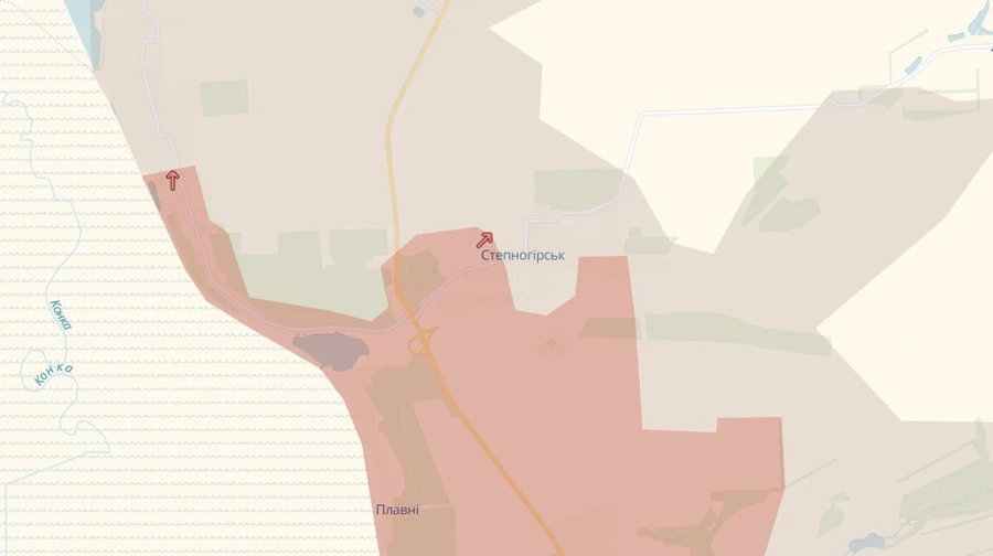 В ГУР повідомили, що бійці повернули контроль над позиціями в районі Степногірська