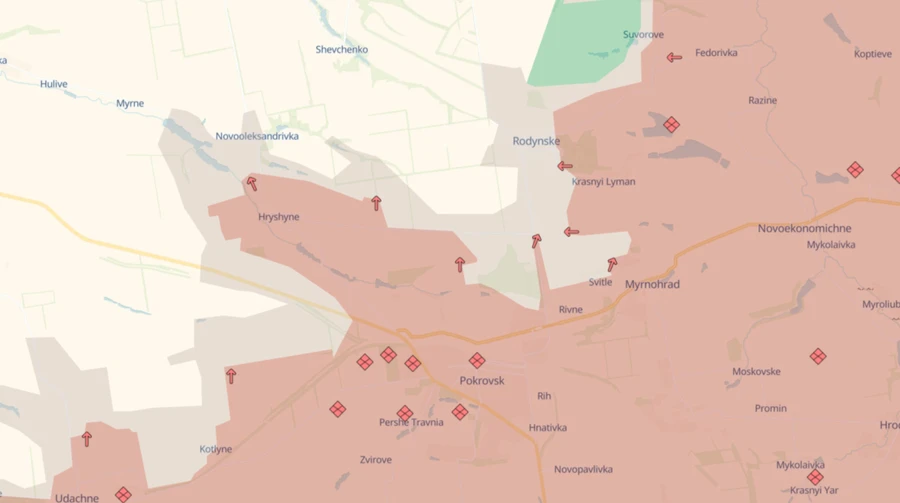 DeepState: Russians advance in Donetsk and Zaporizhzhia oblasts